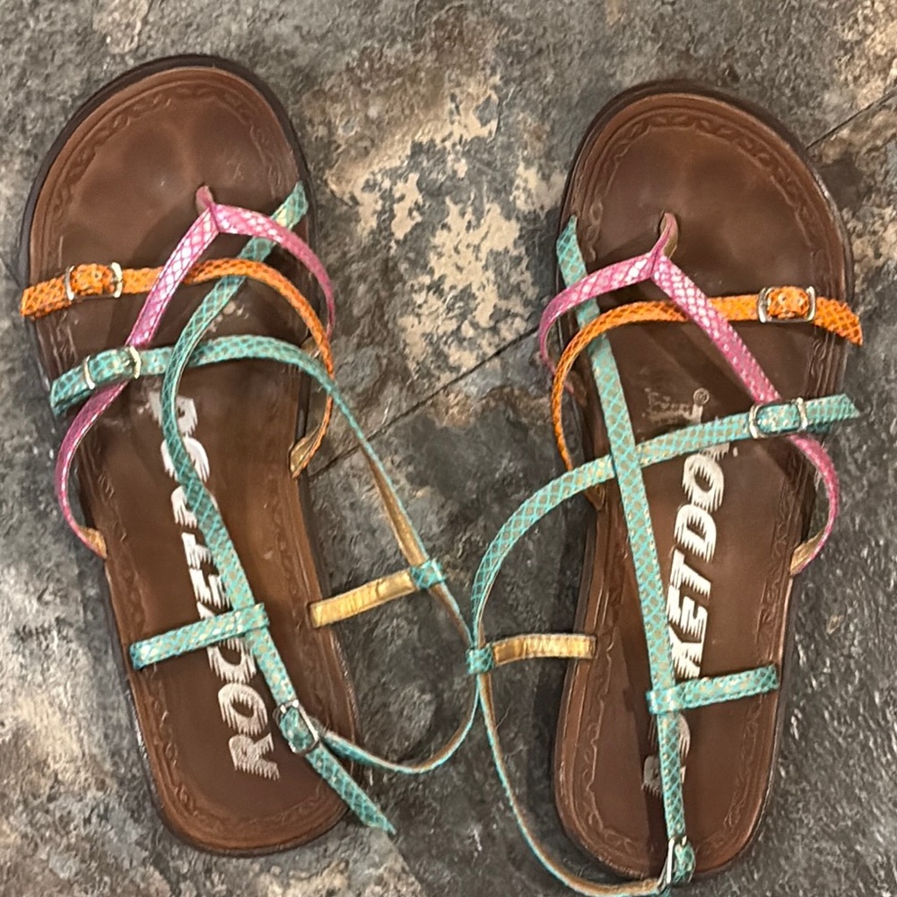 Colorful Strappy Sandals
